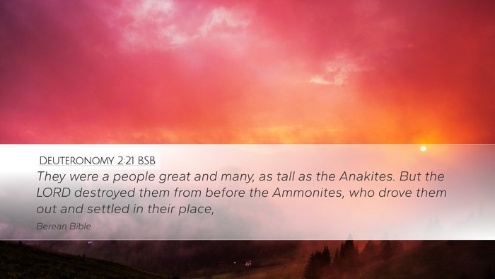 Deuteronomy 2:21 BSB Bible Verse Image