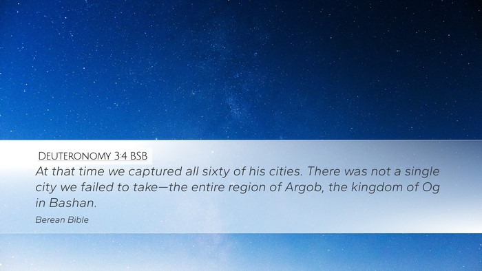 Deuteronomy 3:4 BSB Bible Verse Image