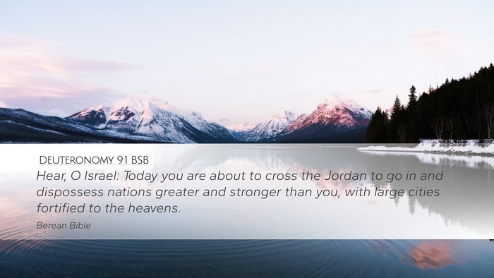 Deuteronomy 9:1 BSB Bible Verse Image