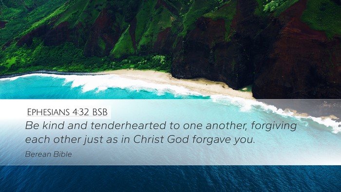 Ephesians 4:32 BSB Bible Verse Image