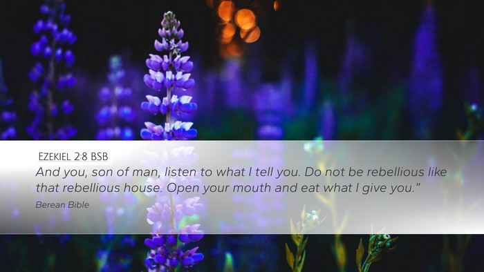 Ezekiel 2:8 BSB Bible Verse Image