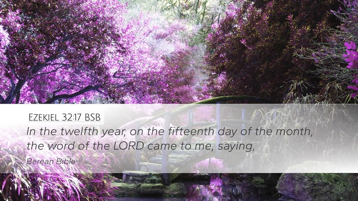 Ezekiel 32:17 BSB Bible Verse Image