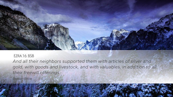 Ezra 1:6 BSB Bible Verse Image