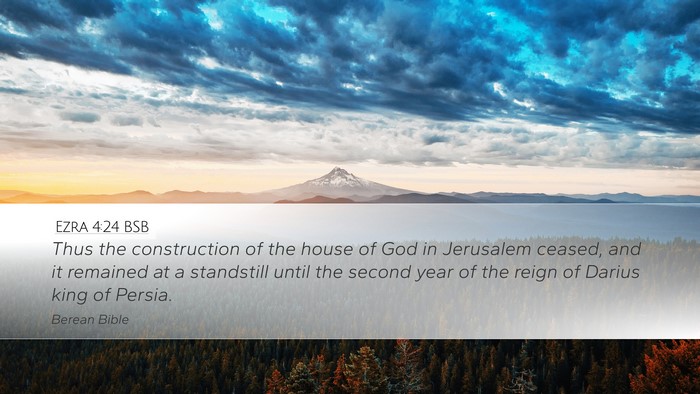 Ezra 4:24 BSB Bible Verse Image