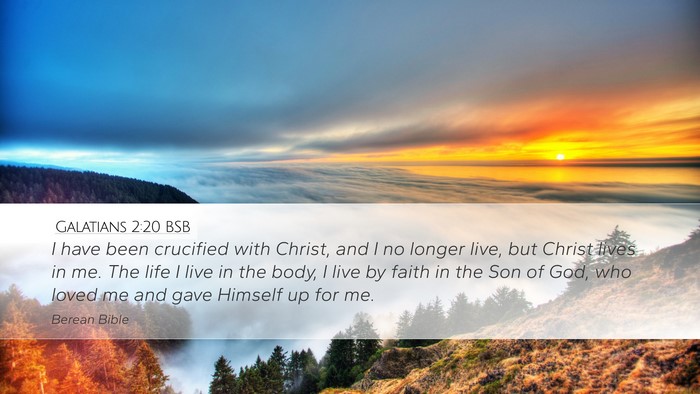 Galatians 2:20 BSB Bible Verse Image