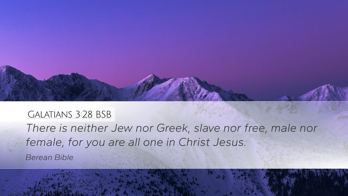 Galatians 3:28 BSB Bible Verse Image