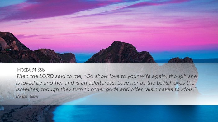 Hosea 3:1 BSB Bible Verse Image