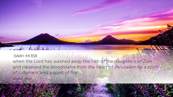 Isaiah 4:4 BSB Bible Verse Image