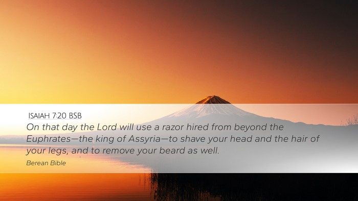 Isaiah 7:20 BSB Bible Verse Image
