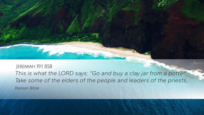 Jeremiah 19:1 BSB Bible Verse Image