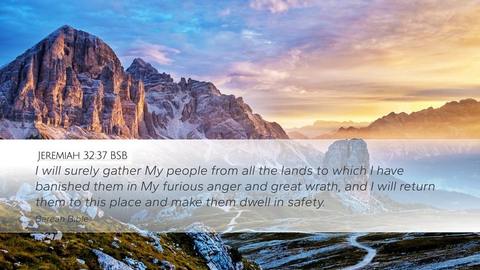 Jeremiah 32:37 BSB Bible Verse Image
