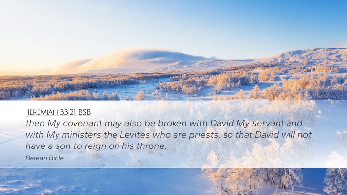 Jeremiah 33:21 BSB Bible Verse Image