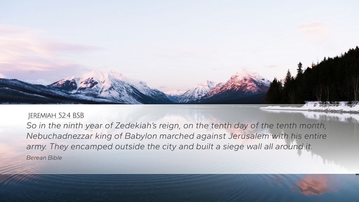 Jeremiah 52:4 BSB Bible Verse Image