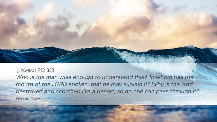 Jeremiah 9:12 BSB Bible Verse Image