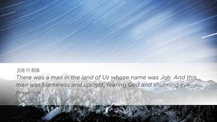 Job 1:1 BSB Bible Verse Image