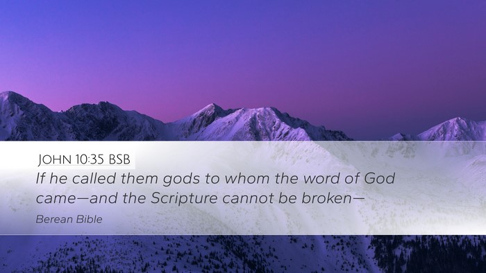 John 10:35 BSB Bible Verse Image