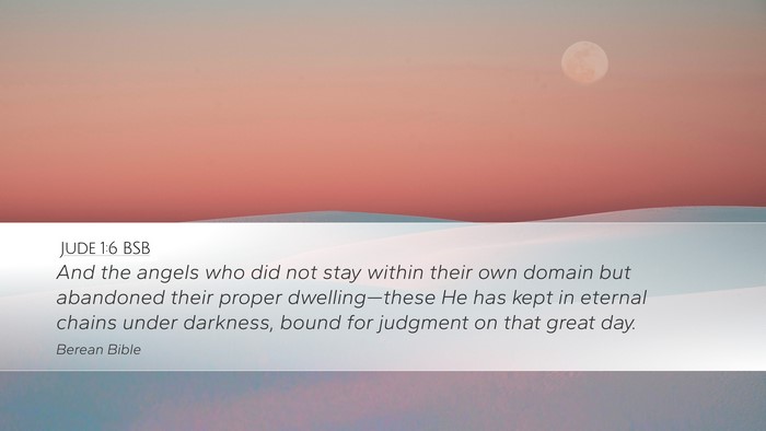 Jude 1:6 BSB Bible Verse Image