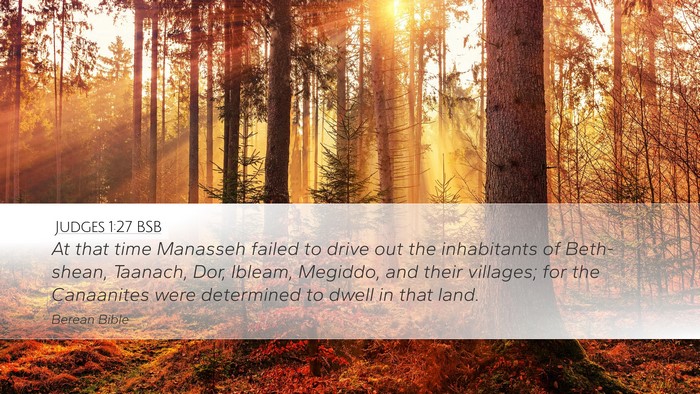 Judges 1:27 BSB Bible Verse Image