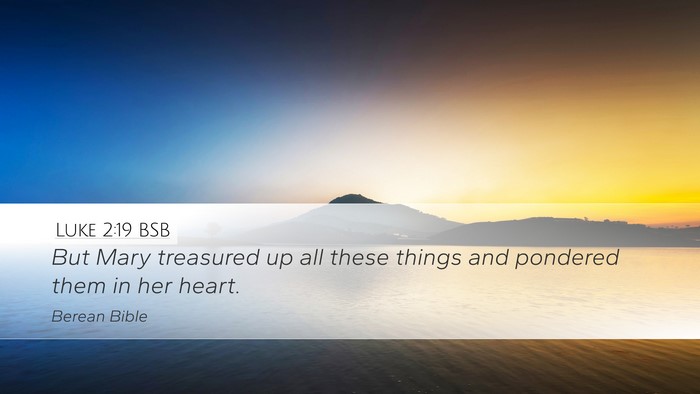 Luke 2:19 BSB Bible Verse Image