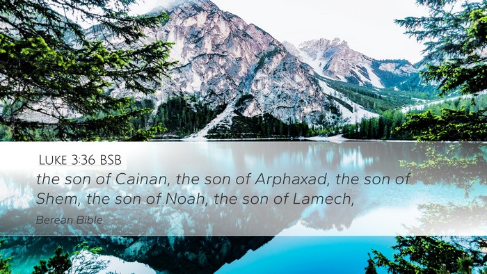 Luke 3:36 BSB Bible Verse Image