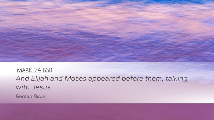 Mark 9:4 BSB Bible Verse Image