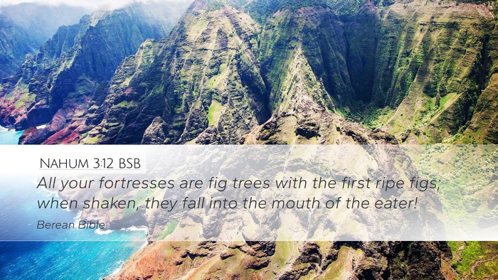 Nahum 3:12 BSB Bible Verse Image