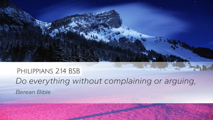 Philippians 2:14 BSB Bible Verse Image