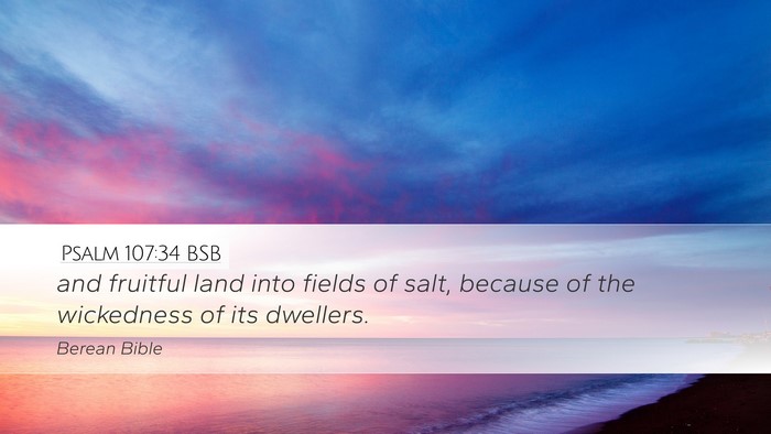 Psalm 107:34 BSB Bible Verse Image