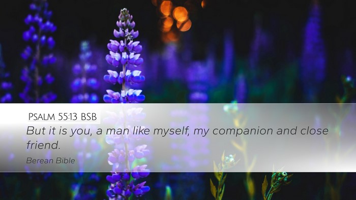 Psalm 55:13 BSB Bible Verse Image