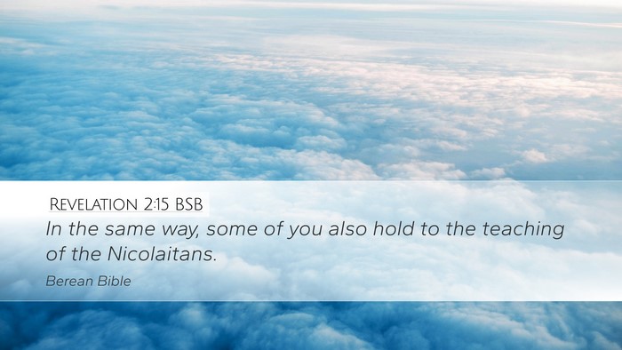 Revelation 2:15 BSB Bible Verse Image