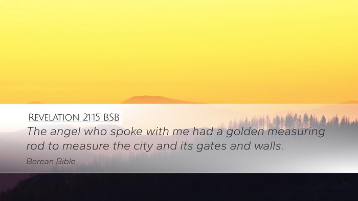 Revelation 21:15 BSB Bible Verse Image