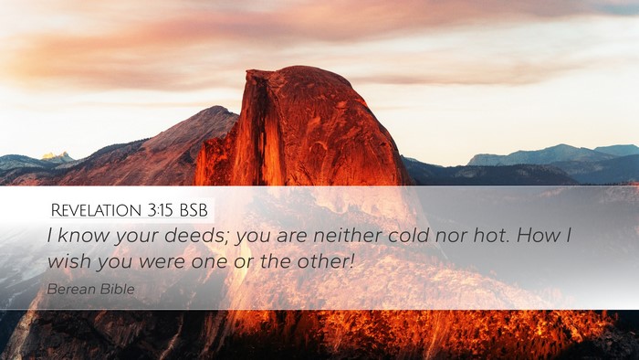 Revelation 3:15 BSB Bible Verse Image
