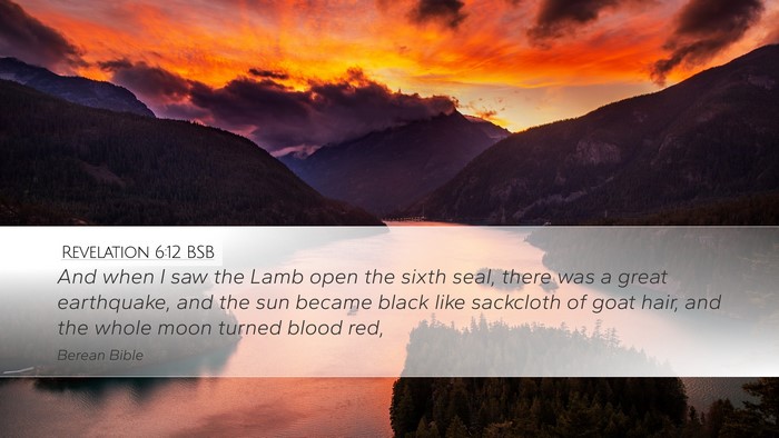 Revelation 6:12 BSB Bible Verse Image