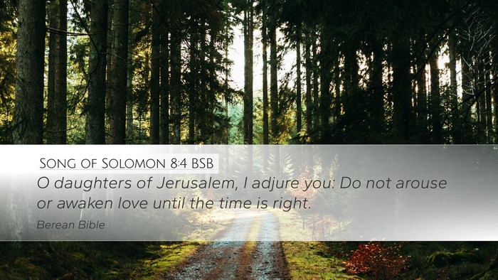 Song of Solomon 8:4 BSB Bible Verse Image
