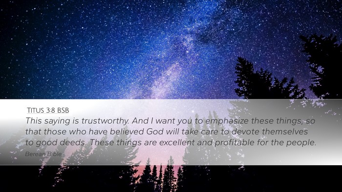 Titus 3:8 BSB Bible Verse Image