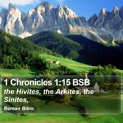 1 Chronicles 1:15 BSB Bible Verse Image