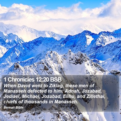 1 Chronicles 12:20 BSB Bible Verse Image