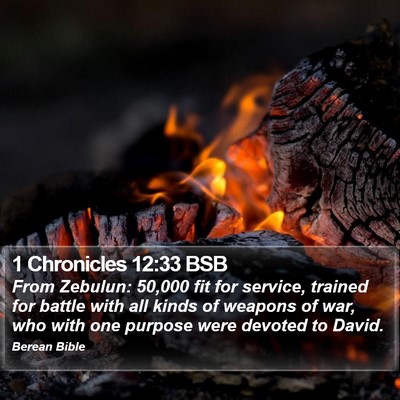 1 Chronicles 12:33 BSB Bible Verse Image