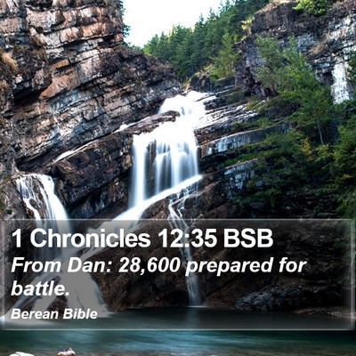 1 Chronicles 12:35 BSB Bible Verse Image
