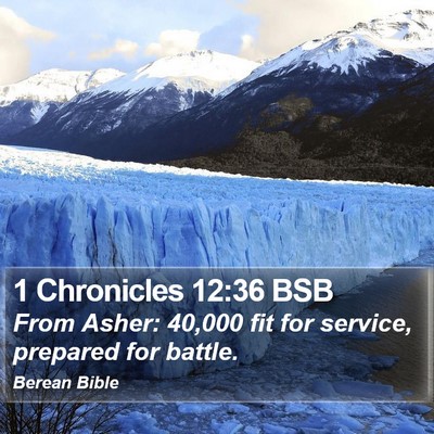 1 Chronicles 12:36 BSB Bible Verse Image
