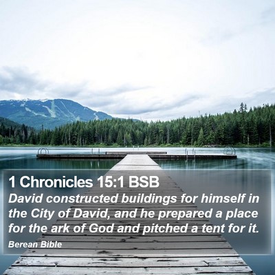 1 Chronicles 15:1 BSB Bible Verse Image