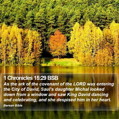 1 Chronicles 15:29 BSB Bible Verse Image