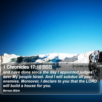 1 Chronicles 17:10 BSB Bible Verse Image