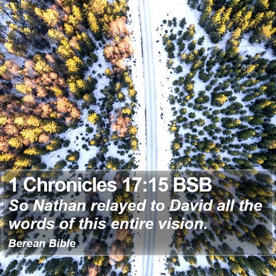 1 Chronicles 17:15 BSB Bible Verse Image