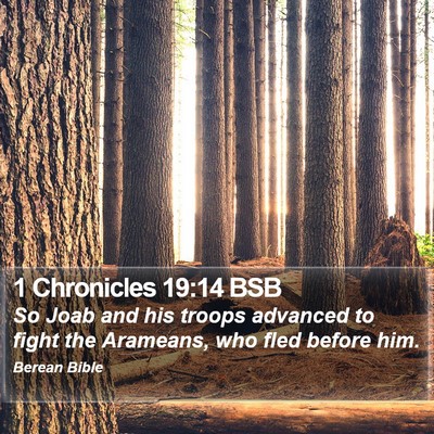 1 Chronicles 19:14 BSB Bible Verse Image