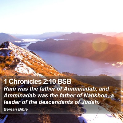 1 Chronicles 2:10 BSB Bible Verse Image