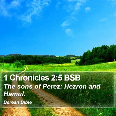1 Chronicles 2:5 BSB Bible Verse Image
