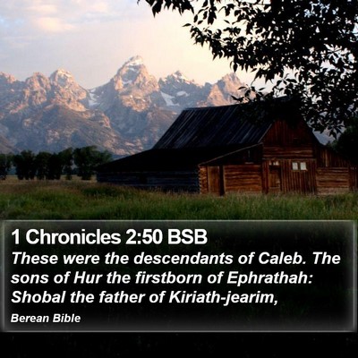 1 Chronicles 2:50 BSB Bible Verse Image