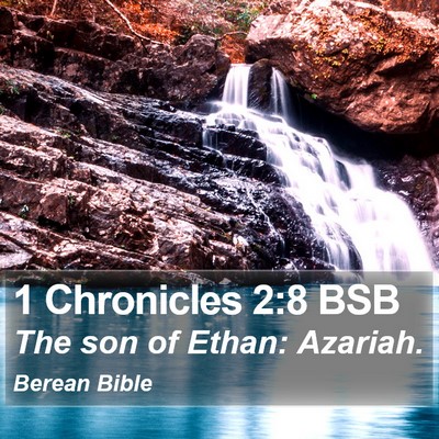 1 Chronicles 2:8 BSB Bible Verse Image