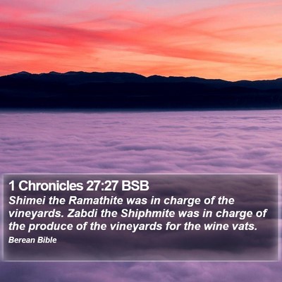 1 Chronicles 27:27 BSB Bible Verse Image